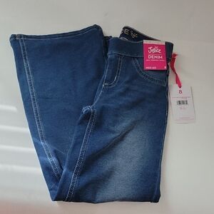 Justice Women's Blue Wide Leg Jeans